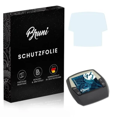 Abbildung von Bruni Schutzfolie kompatibel mit Bosch Intuvia Folie, glasklare Displayschutzfolie (2X)