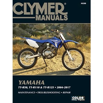 Abbildung von Yamaha Tt R50, R110 &amp; R125, 2004 2017 Clymer Manual: Maintenance * Troubleshooting Repair (Clymer Manuals)