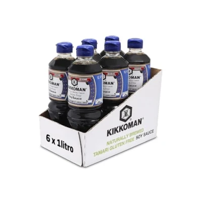 Abbildung von 1Liter Sparpack! Kikkoman Tamari Glutenfreie Sojasauce