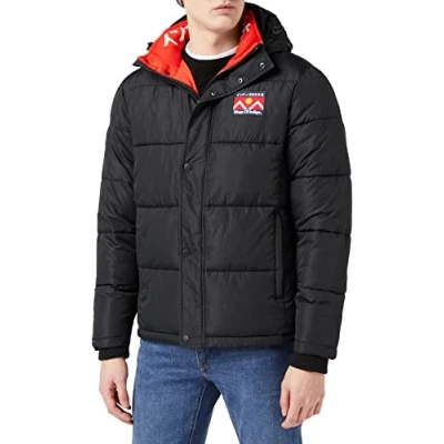 Abbildung von Kings of Indigo Herren Annei Jacke, Schwarz (Black 6900), Large (Herstellergröße:L)