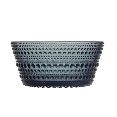 Abbildung von Iittala Schale Kastehelmi Dunkelgrau / 230 ml