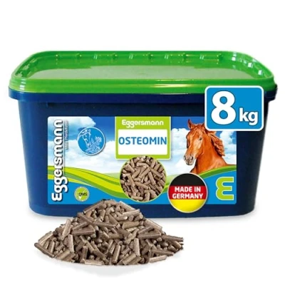 Abbildung von Eggersmann Mein Pferdefutter Osteomin Pellets 8 kg Mineralfutter für Junge Pferde Zur Unterstützung der Entwicklung wachsender mit ausgewogenem Calcium Phosphor Verhältnis