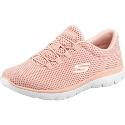Abbildung von Skechers Summits Slip On Sneaker Slipper, Freizeitschuh, Komfortschuh mit gepolstertem Schaftrand