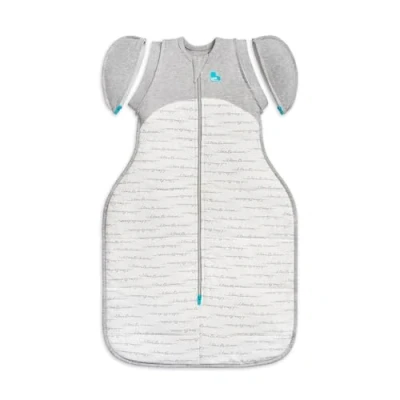 Abbildung von Love To Dream Übergang Pucksack, Baby Schlafsack, Medium (6 8,5kg), integrierte Steppdecke für kühle Temperaturen (16 20C), patentiertes abnehmbares Flügel Design, Weiß