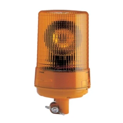 Abbildung von HELLA Rundumleuchte Halogen Warnleuchte KL 700 12V gelb rund Rohrstutzen Menge: 1 2RL 004 957 101
