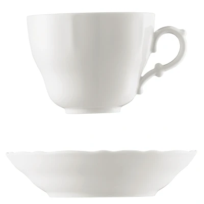 Abbildung von Hutschenreuther Maria Theresia Weiss Café au lait 2tlg.