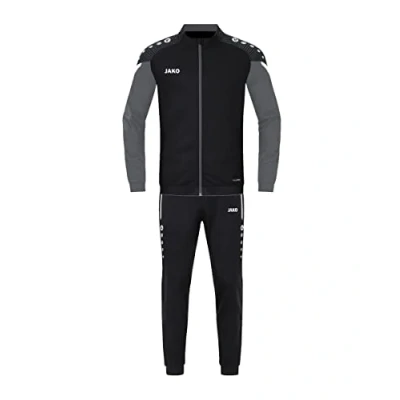 Abbildung von JAKO Herren Trainingsanzug Polyester Performance, Schwarz/Anthra Light, S