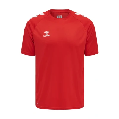Abbildung von hummel T Shirt Weiß rot, 2XL Herren