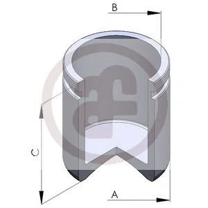 Abbildung von AUTOFREN SEINSA D025104 Kolben, Bremssattel 38 Hinterachse MERCEDES BENZ: Vito Bus, Mixto, Viano