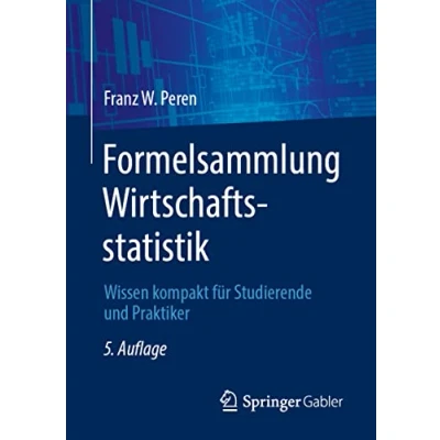 Abbildung von Formelsammlung Wirtschaftsstatistik: Wissen kompakt für Studierende und Praktiker