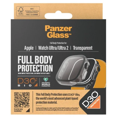 Abbildung von Full Body Case für Apple Watch Ultra 2 49 mm Transparent