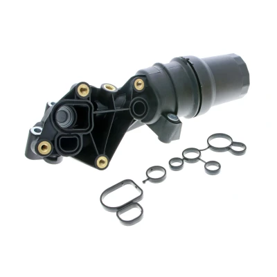 Abbildung von VAICO V10 5983 Gehäuse, Ölfilter AUDI: TT Roadster, A3 Sportback, Q3, VOLKSWAGEN: Jetta 4, GOLF 6, 3