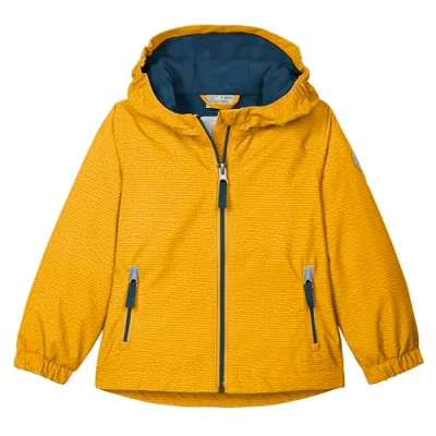 Abbildung von first instinct by killtec Kinder Funktionsjacke/Regenjacke mit Kapuze FIOS 6 MNS JCKT, Senfgelb, 110 116, 42911 000