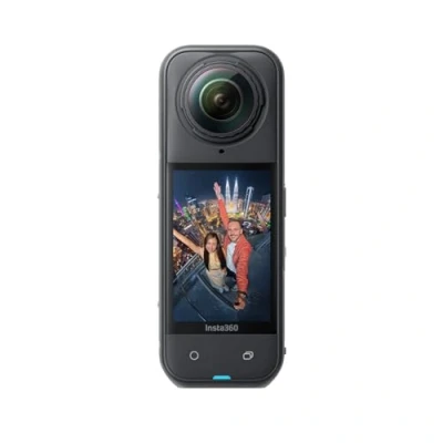Abbildung von Insta360 X5 wasserdichte 8K 360 Action Cam, Spitze bei wenig Licht, Unsichtbarer Selfie Stick Effekt, robuste austauschbare Linse, 3 h Akku, integr. Windschutz, Stabilisierung, Dreifach KI Chip