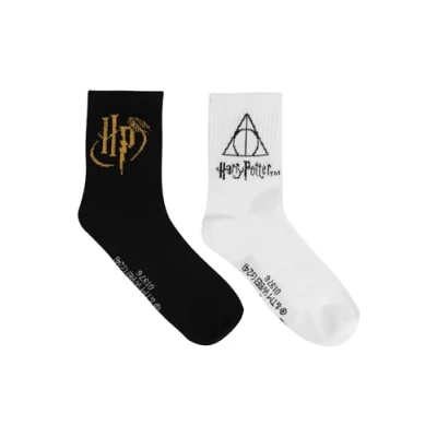 Abbildung von Harry Potter 2 PACK Socken, Herren, Größe: 39 42, Mehrfarbig