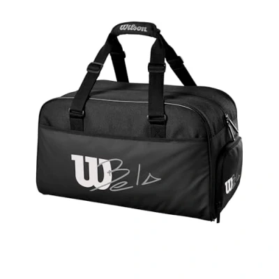 Abbildung von Wilson Kleine Padel Tasche Bela, Duffle Bag, Für bis zu 2 Schläger, Schwarz