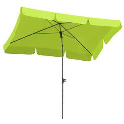 Abbildung von Schneider Sonnenschirm Locarno, apfelgrün, 180 x 120 cm rechteckig, 718 78, Gestell Stahl, Bespannung Polyester, 2.3 kg