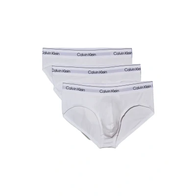 Abbildung von Calvin Klein Underwear HIP Brief 3 PACK Slip, Herren, Größe: Small, White