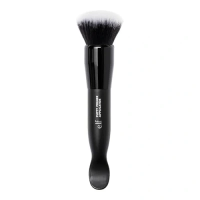 Abbildung von e.l.f. Putty Primer Brush and Applicator, Doppelendiges Makeup Tool &amp; Face Brush, Schöpfen Verblenden Für Makellose, Yygienische Anwendung, Vegan Tierversuchsfrei