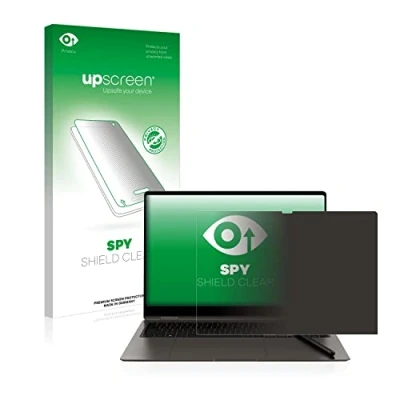 Abbildung von upscreen Anti Spy Blickschutzfolie für Samsung Galaxy Book3 Pro 360 16&quot; Privacy Screen Displayschutz Folie [Sichtschutz, Blaulichtfilter]