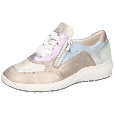 Abbildung von Waldläufer M TONIA Keilsneaker Schnürschuh, Komfortschuh, Bequemschuh mit Reißverschluss, Weite
