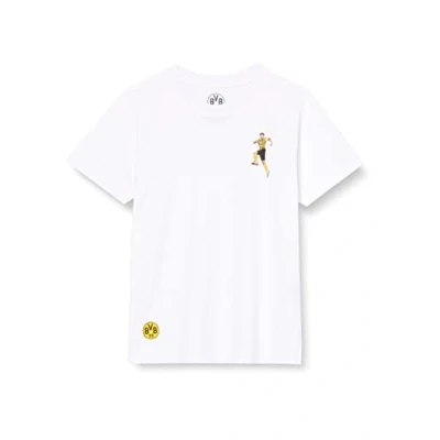 Abbildung von Borussia Dortmund Unisex Bvb T shirt Adeyemi Comic Shirt, Weiß, M EU