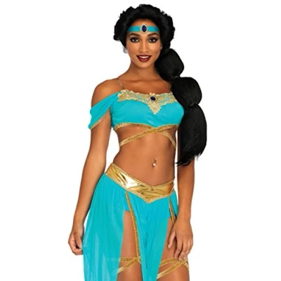 Abbildung von Leg Avenue Damen Oasis Princess Kost me, Gr e S EUR 36, Blau