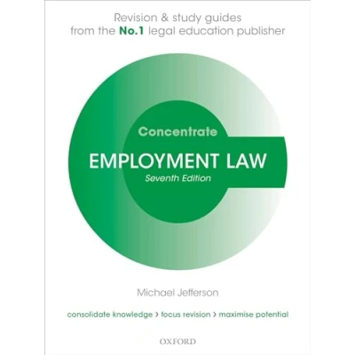 Abbildung von Employment Law Concentrate: Revision and Study Guide