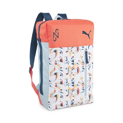 Abbildung von Puma Neymar JR Backpack Unisex Tagesrucksack, Größe: One Size, White/hot heat sun stream/black