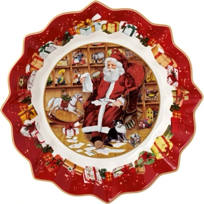 Abbildung von Villeroy &amp; Boch Toy&#039;s Fantasy Schale groß Santa liest Wunschzettel