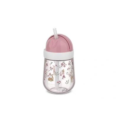 Abbildung von Mepal Strohhalmbecher Mio Little Dutch Kleinkind Strohhalm Becher ab 9 Monaten Auslaufsichere Trinkflasche für Kleinkinder Spülmaschinengeeignet &amp; BPA frei 300 ml Fairy Garden
