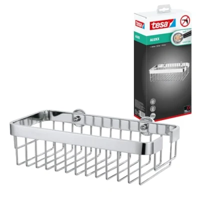 Abbildung von Tesa Badablage Aluxx Aluminium verchromt inkl. Klebelösung