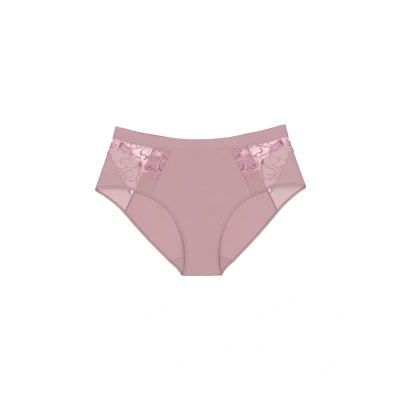 Abbildung von Triumph Maxislip &quot;Wild Azalea Florale&quot;, aus Jacquard mit Stickerei, formend, weich, komfortabel