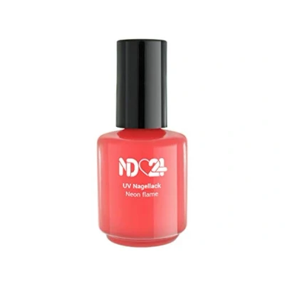Abbildung von Uv/Led Nagellack Neon Flame Rot Studio Qualität Made in Germany 15ml