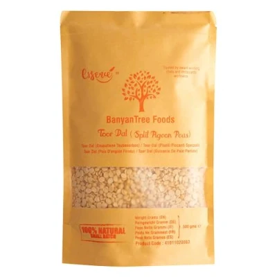 Abbildung von BanyanTree Foods Toor Dal Linsen 500g All Natural Indian Origin