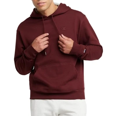 Abbildung von Champion Mens Kapuzenpullover Powerblend Pullover Hoodie, Kastanienbraun, XXL
