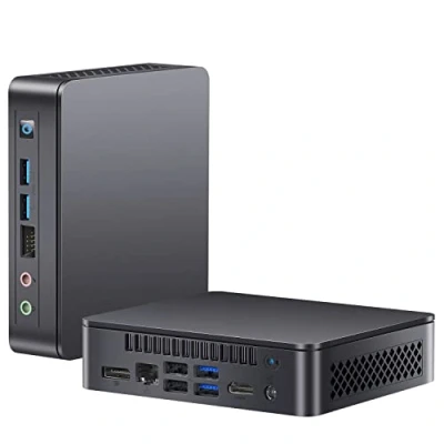 Abbildung von Intel/Asus Mini PC NUC 11 Essentiall mit 11th Gen N4505 bis zu 2,9 GHz, Desktop Computer 8GB RAM, 256GB SSD, Windows Pro Dual 4K UHD HDMI WiFi Bluetooth v5.1