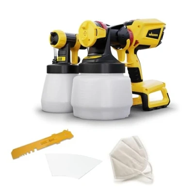 Abbildung von WAGNER Farbsprühgerät W 600 FLEXiO, für 1300 ml Wandfarbe, 800 Lacke &amp; Lasuren