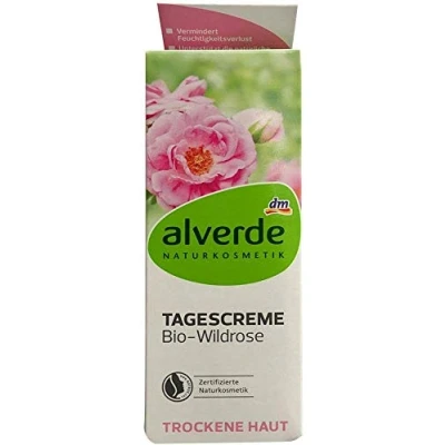 Abbildung von alverde NATURKOSMETIK Tagescreme Bio Wildrose, 50 ml vegan/Ohne Nanopartikel