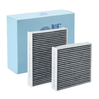 Abbildung von BLUE PRINT ADP152507 Filtersatz, Innenraumluft PEUGEOT: 2008 Kombi, 207 SW, 208 I Schrägheck, CITROËN: C4 II Cactus, C3 II, DS3 Schrägheck