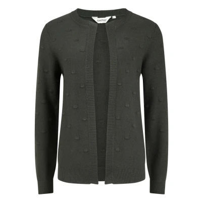 Abbildung von Oxmo Oxkalotta Strickjacke, Damen, Größe: Large, Dark shadow
