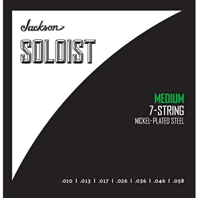 Abbildung von Jackson Soloist Strings 7 String, Medium .010 .058