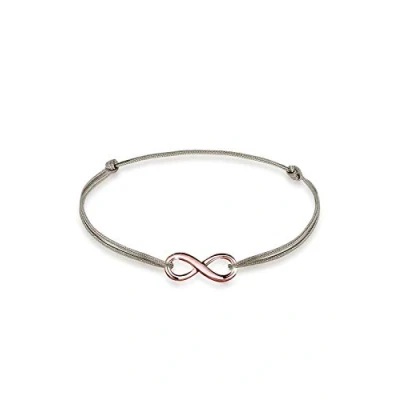 Abbildung von Elli Inifinity Armband rosegoldcoloured/green, Damen, Größe: 17, Rosegold coloured/green