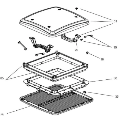 Abbildung von Dometic Mini Heki S Gummipuffer