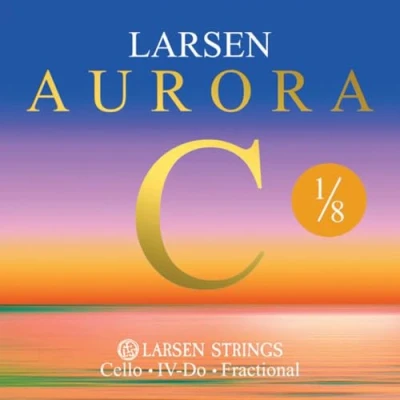 Abbildung von Larsen Aurora Cello Saiten Medium C 1/8