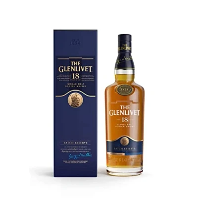 Abbildung von The Glenlivet 18 Jahre Single Malt Scotch Whisky aus der Speyside Region 1 x 0,7 l 700 ml (1er Pack)