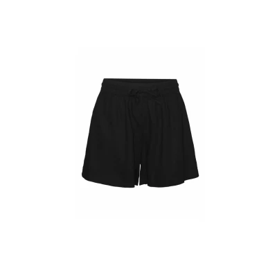 Abbildung von Vero Moda Vmlinn Shorts, Damen, Größe: Medium, Black