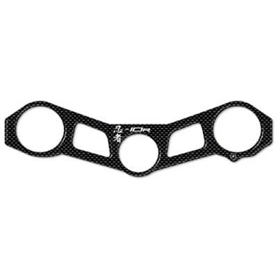 Abbildung von labelbike 3D Gelharz Aufkleber Gabelplattenschutz kompatibel mit Kawasaki ZX 10R 2011 2015 Motorrad