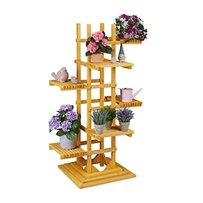 Abbildung von relaxdays Blumenständer Blumentreppe mit 6 Etagen