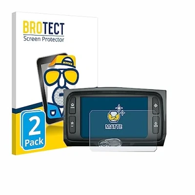 Abbildung von BROTECT Entspiegelungs Schutzfolie für Harley Davidson Boom Box 6.5 (2 Stück) Matte Displayschutz Folie, Anti Reflex, Fingerprint